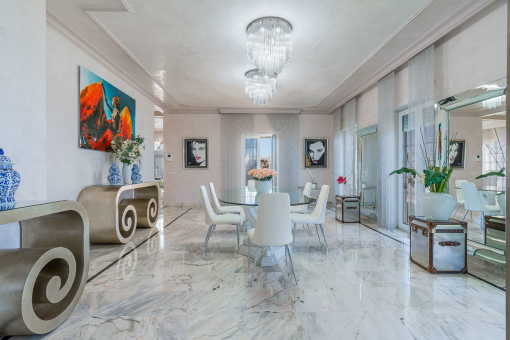 Elegant dining area