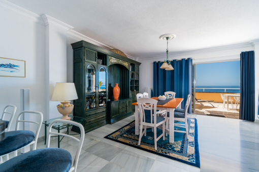 Living and dining area