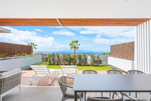 Luxuriöse Wohnung mit großer Terrasse und...