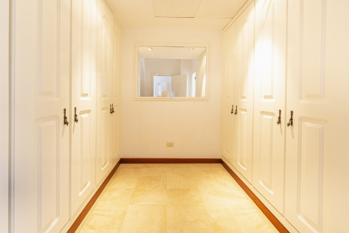 Walk-in wardrobe