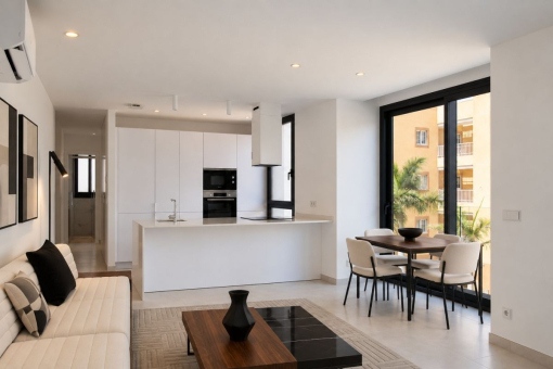 Salón y cocina