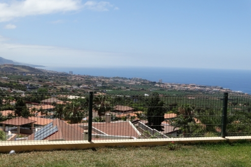 View over the Orotava Valley, Puerto de la Cruz and the Atlantic
