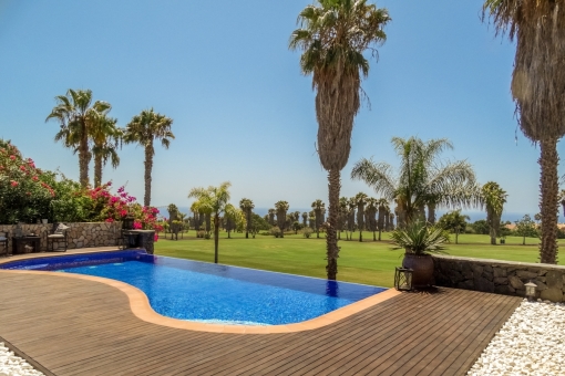 Harmonious villa of the highest quality with sea view on the golf course - Costa Adeje