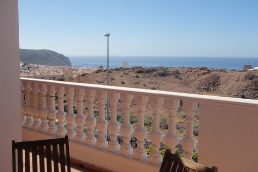 Terrace overlooking the Atlantic Ocean