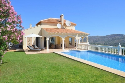 backyard with pool