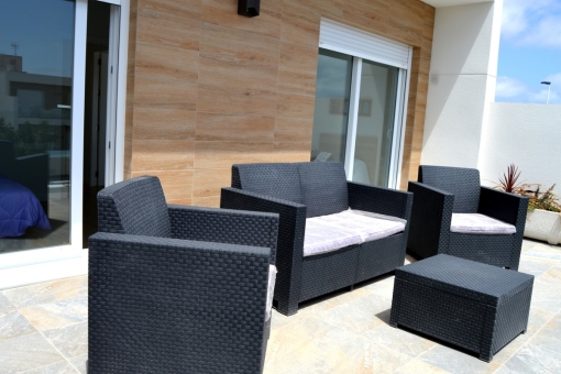Terrasse mit Loungebereich